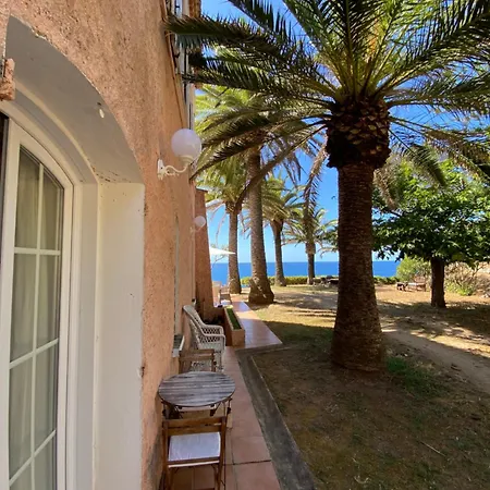 Pensjonat Les Palmiers Calcatoggio (Corsica)